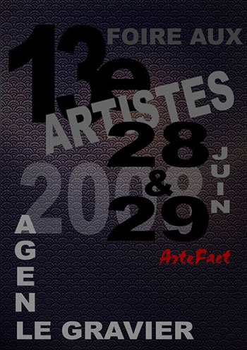 Foire aux artistes, Agen (47)