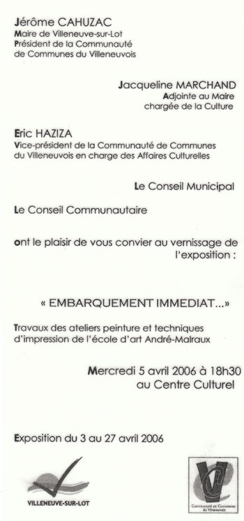 École d'art André-Malraux, Villeneuve-sur-Lot